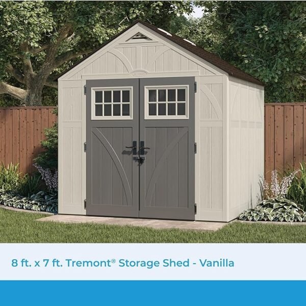 Resin Tremont Storage Shed For Sale