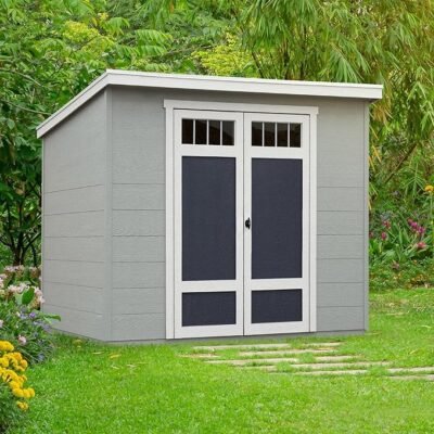 8x6 Modern Wooden Storage Shed For Sale