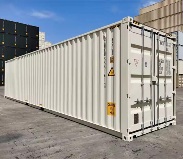 Classic Design Custom Logo 40HC High Cube Big Capacity Storage Shipping Container