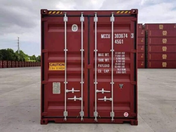 Classic Design Custom Logo 40HC High Cube Big Capacity Storage Shipping Container - Image 13