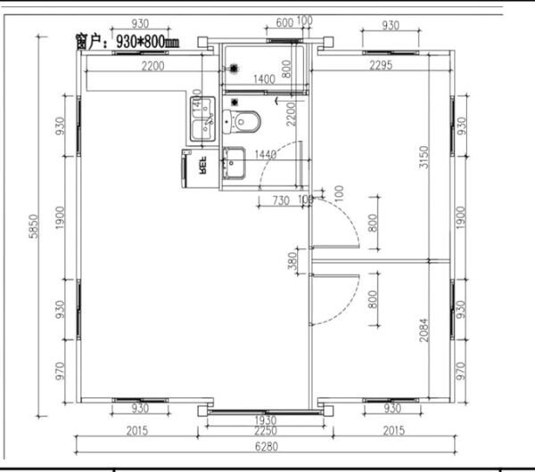 Expandable 20FT Folding Container House For Sale