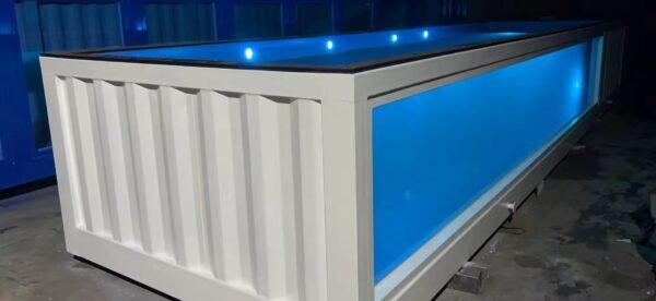 40ft Shipping Container Swimming Pool With SPA For Sale