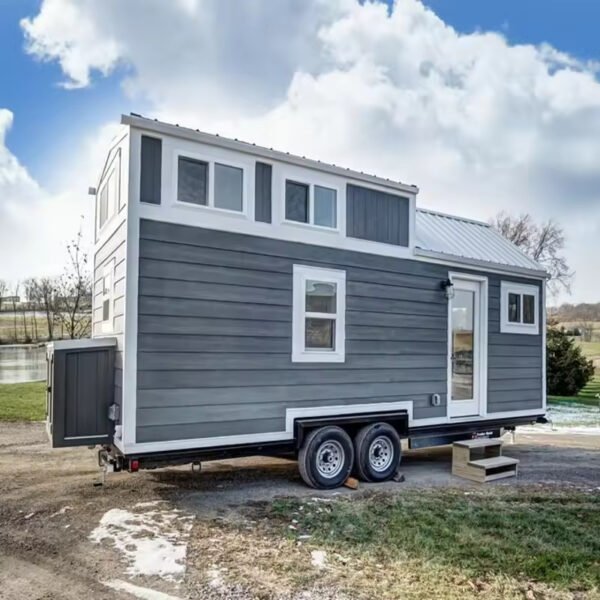 Fully Finished Luxury Mobile House With Prefabricated Wheels