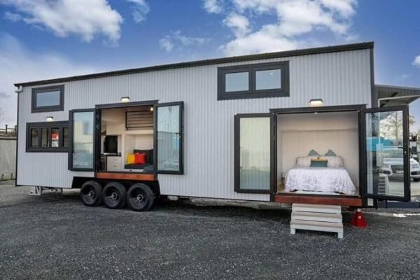 3 Bedroom Modular Container House On Wheels