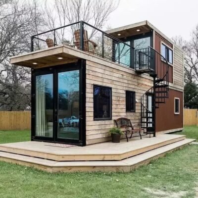 2 Story Shipping Container Home For Sale