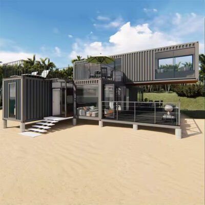 Custom Luxury Prefabricated Container Home For Sale