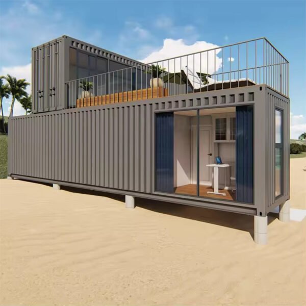 Custom Luxury Prefabricated Container Home For Sale