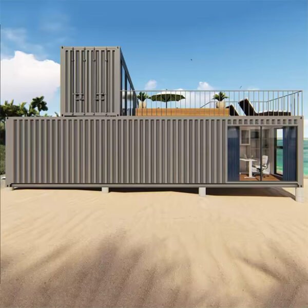 Custom Luxury Prefabricated Container Home For Sale