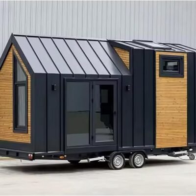 Fully Furnished Mobile Container House On Wheels