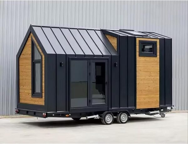 Fully Furnished Mobile Container House On Wheels