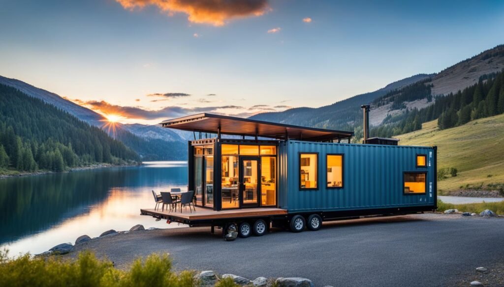 container house on wheels