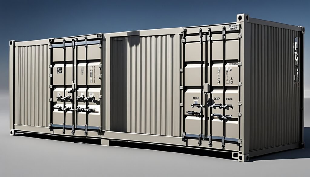 40 ft high cube container customization