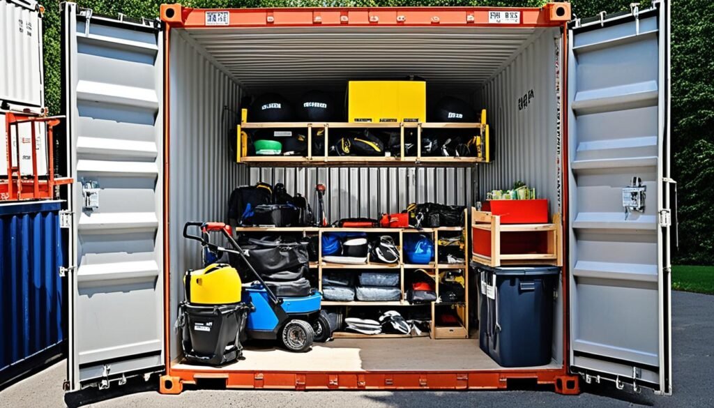 40 ft shipping container storage