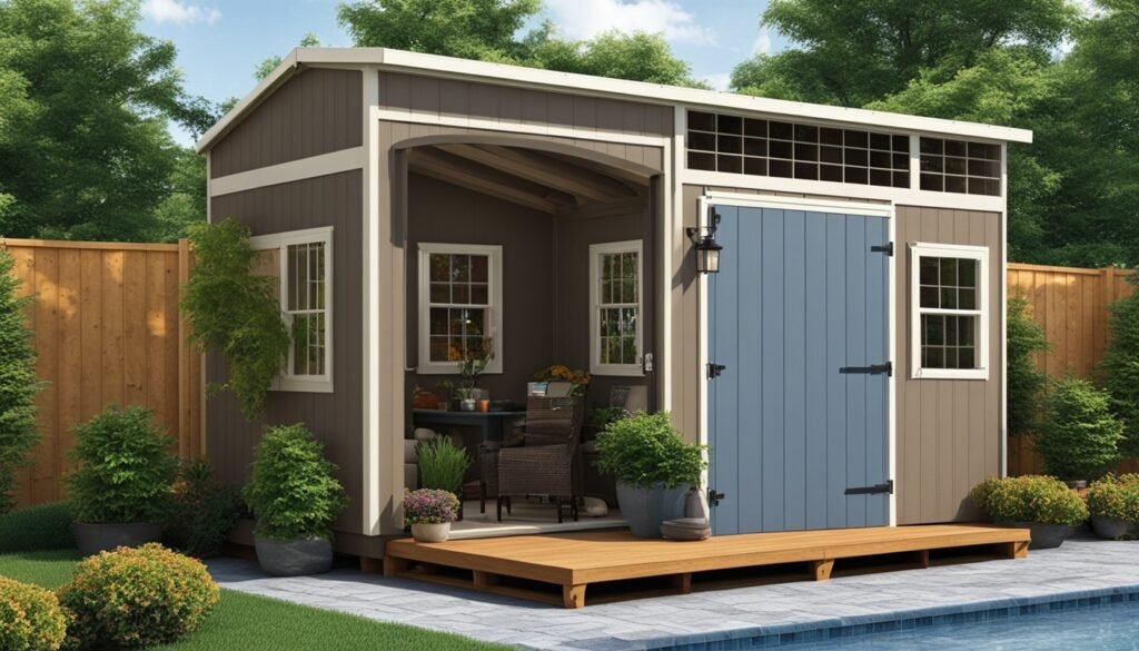 outdoor storage sheds