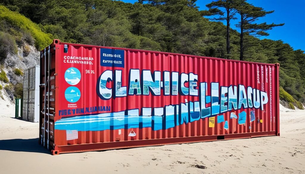 repurposed 40ft shipping container