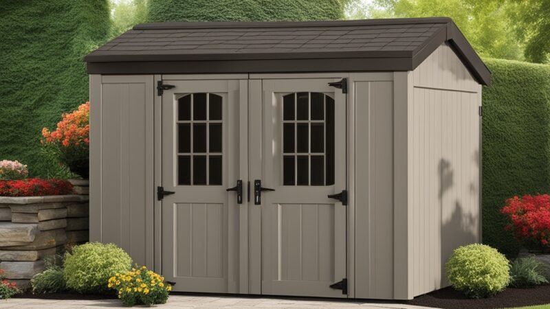 8 Popular Resin Outdoor Storage Shed Models You Should Consider