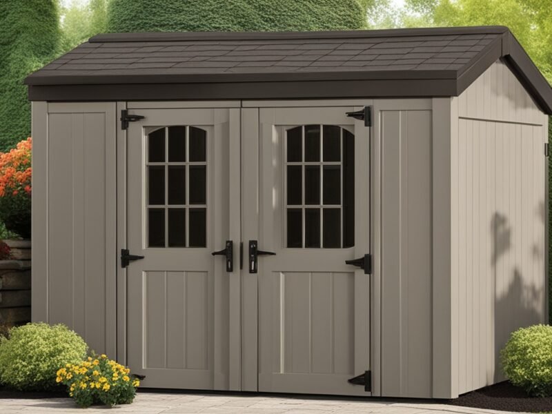 8 Popular Resin Outdoor Storage Shed Models You Should Consider