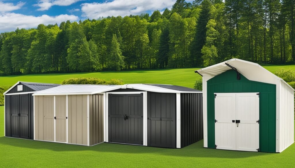 resin outdoor storage shed cost