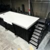 20ft Shipping Container Swimming Pool with Convenient Side Staircase - Image 3
